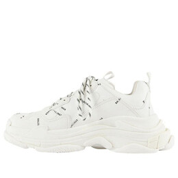 Кроссовки triple s sneaker 'allover logo - white' Balenciaga, белый 536737w2fa19010 | white