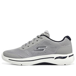 Кроссовки go walk arch fit 'grey navy' Skechers, серый 216262-gynv | grey/navy