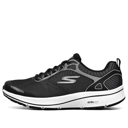 Кроссовки go run consistent low black/white Skechers, черный 220035-bkw | black/white