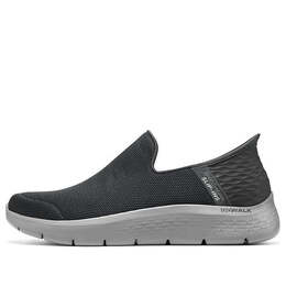 Кроссовки slip ins go walk 'dark grey' Skechers, серый 216491-dkgy | dark grey