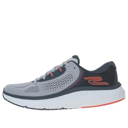 Кроссовки go run pure 4 'grey orange' Skechers, серый 246082-gyor | grey/orange