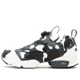 Кроссовки a bathing ape x mita x instapump fury 'white black camo' Reebok, белый bd1355 | white