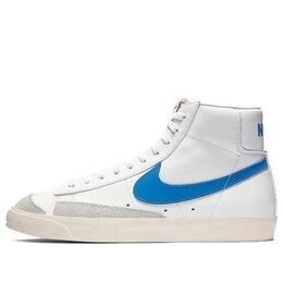 Кроссовки blazer mid '77 vintage 'pacific blue' Nike, синий bq6806-400 | blue/white