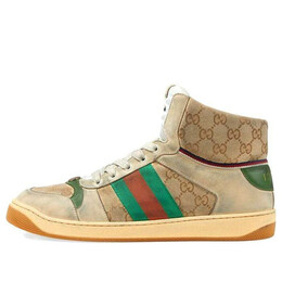 Кроссовки screener gg high 'off-white' Gucci, бежевый 563730-9y9p0-9661 | tan