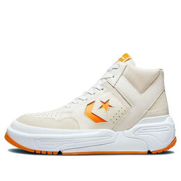 Кроссовки weapon cx leather & suede high top 'egret' Converse, белый a00975c | white/orange