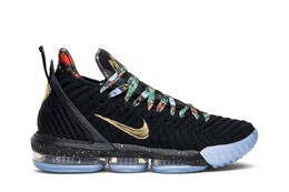 Кроссовки Nike LeBron 16 KC 'Watch The Throne', черный ci1518 001 | black