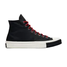 Кроссовки Converse Chuck 70 Trek Tech High Black Enamel Red, черный 161479c | black enamel red