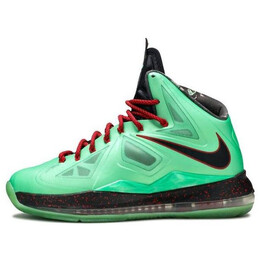Кроссовки lebron 10 'cutting jade' Nike, мультиколор 541100-303 | trmln/blk-unvrsty rd-fbrglss