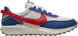 Кроссовки Nike Waffle Debut Swoosh 'Old Royal Habanero Red', белый dv0527 001 | white