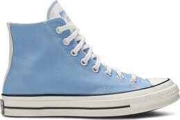 Кроссовки Converse Chuck 70 Hi Blue Coast, синий 166827c | blue