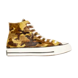 Кроссовки Converse Chuck 70 Hi 'Pony Hair Pack - Camo', зеленый 164589c | green