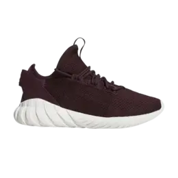 Кроссовки Adidas Tubular Doom Sock Primeknit 'Burgundy', красный by3565 | red