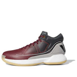 Кроссовки rose 10 'burgundy black grey' Adidas, бургундия g26161 | burgundy/black/grey