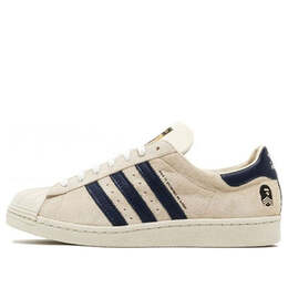 Кроссовки x a bathing ape superstar 80s 'tan' Adidas, бежевый g46393 | tan
