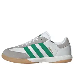 Кроссовки самба mn Adidas, белый id3922 | white/green