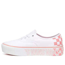 Кроссовки authentic platform 2.0 white/pink Vans, белый vn0a3av8ahp | white/pink