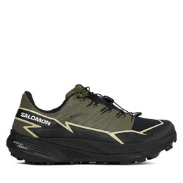 Кроссовки Salomon Thundercross GORE-TEX L47383400 Olive Night/Black/Alfalfa, зеленый 274592 | verde