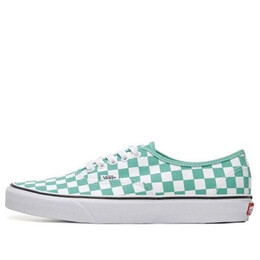 Кроссовки authentic 'checkerboard - waterfall' Vans, белый vn0a348a3yf | greenwhite