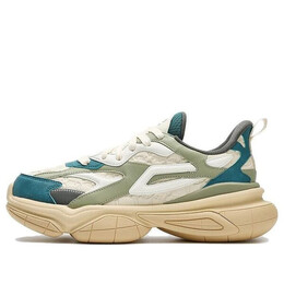 Кроссовки nucleo icona chunky sneakers 'white green teal' Fila, белый f12m343103fwd | white/green/teal