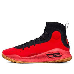 Кроссовки curry 4 'red black gum' Under Armour, красный 1298306-603 | red