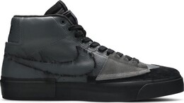 Кроссовки Nike Zoom Blazer Mid Edge SB 'Iron Grey', серый da2189 001 | grey