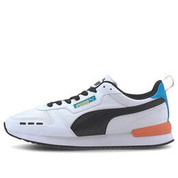 Кроссовки r78 neon low running shoes black/orange/white Puma, черный 373203-02 | black/white/orange