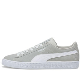 Кроссовки suede re:style 'white' Puma, серый 383338-01 | gray/white