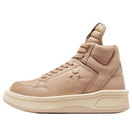 Кроссовки x rick owens drkshdw turbowpn mid 'cave' Converse, мультиколор a06757c | cave/black/egret