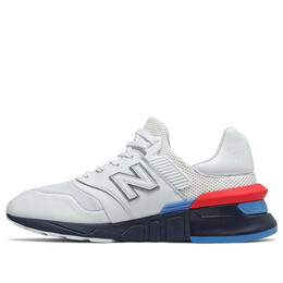 Кроссовки 997 спорт New Balance, белый ms997he | white/navy blue/red