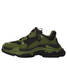 Кроссовки triple s sneaker 'black khaki' Balenciaga, черный 536737w2ca11033 | black khaki
