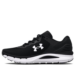Кроссовки charged intake 5 'black white' Under Armour, черный 3023549-001 | black / white