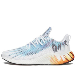 Кроссовки alphaboost низкие повседневные Adidas, белый fw4523 | cloud white/gold metallic/core black