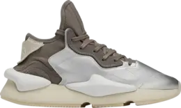 Кроссовки Adidas Y-3 Kaiwa 'Silver Metallic White', серебряный hq3672 | silver