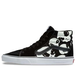 Кроссовки sk8-hi 'alien ghosts' Vans, черный vn0a4bv6tb1 | black/white