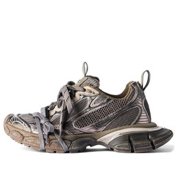 Кроссовки 3xl sneaker worn out sneakers 'brown mesh and polyurethane' Balenciaga, коричневый 734734w3xl72200 | brown/white/grey