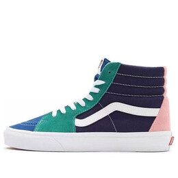 Кроссовки retro sport sk8-hi 'white blue green' Vans, белый vn0a32qg9ej | white/blue/green