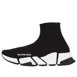 Кроссовки speed 2.0 sneaker 'black white' Balenciaga, черный 617239w2db21015 | black/white