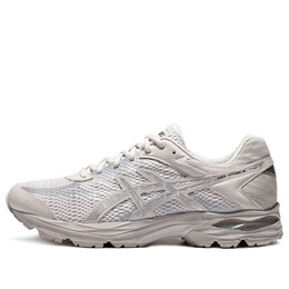 Кроссовки гель флюс 4 амортизация износостойкие Asics, серый 1011a614-025 | grey