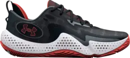 Кроссовки Under Armour Spawn 5 Black Red, черный 3026285 001 | black