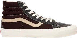 Кеды Vans OG Sk8-Hi LX Periscope Coffee Bean, коричневый vn0a4bvbxeo | brown