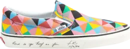 Кеды Vans MoMA x Classic Slip-On Faith Ringgolds Seven Passages To A Flight, разноцветный vn0a4u381ic | multi-color