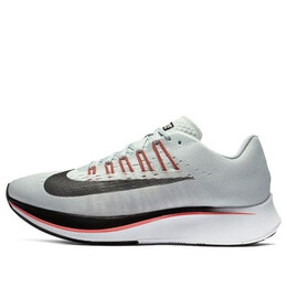 Кроссовки зум флай Nike, серый 880848-009 | barely grey/hot punch-black-white