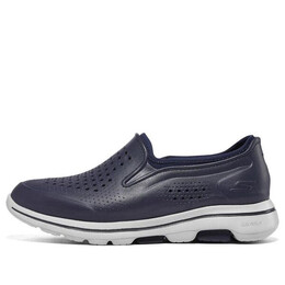 Кроссовки go walk 5 'blue white' Skechers, синий 243028-nvy | blue/white