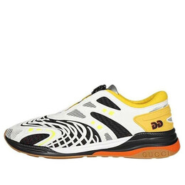 Кроссовки ultrapace r 'white yellow' Gucci, белый 624482-2et10-8760 | white/yellow/black