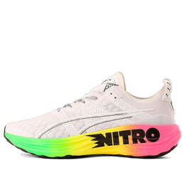Кроссовки foreverrun nitro 'futrograde - white' Puma, белый 380005-02 | white/green gecko