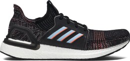 Кроссовки Adidas UltraBoost 2019 'Black Glow Blue', черный g54011 | black