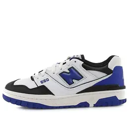Кроссовки 550 New Balance, белый bb550hn1 | white/black/blue
