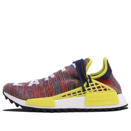 Кроссовки x pharrell nmd hu trail Adidas, мульитколор ac7360 | multi-color/white