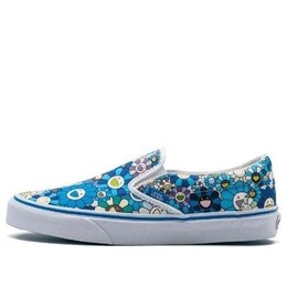 Кроссовки takashi murakami classic slip-on lx 'multi flower' Vans, мультиколор vn-0zsigq9 | blue