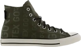Кроссовки Converse Chuck Taylor All Star High GTX Field Surplus, зеленый 166604c | green